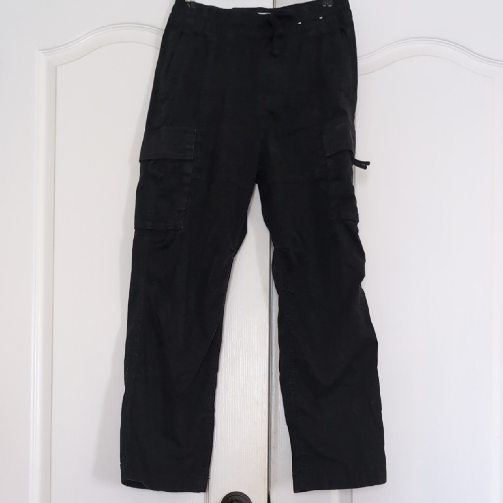Hollister Men's Black Cargo Pants